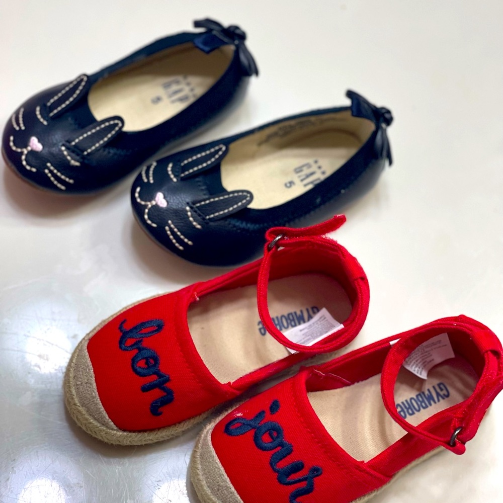 Gap and Gymboree baby shoes